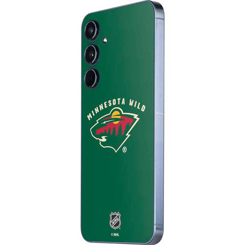 NHL Minnesota Wild Solid Background Galaxy A36 5G Skin